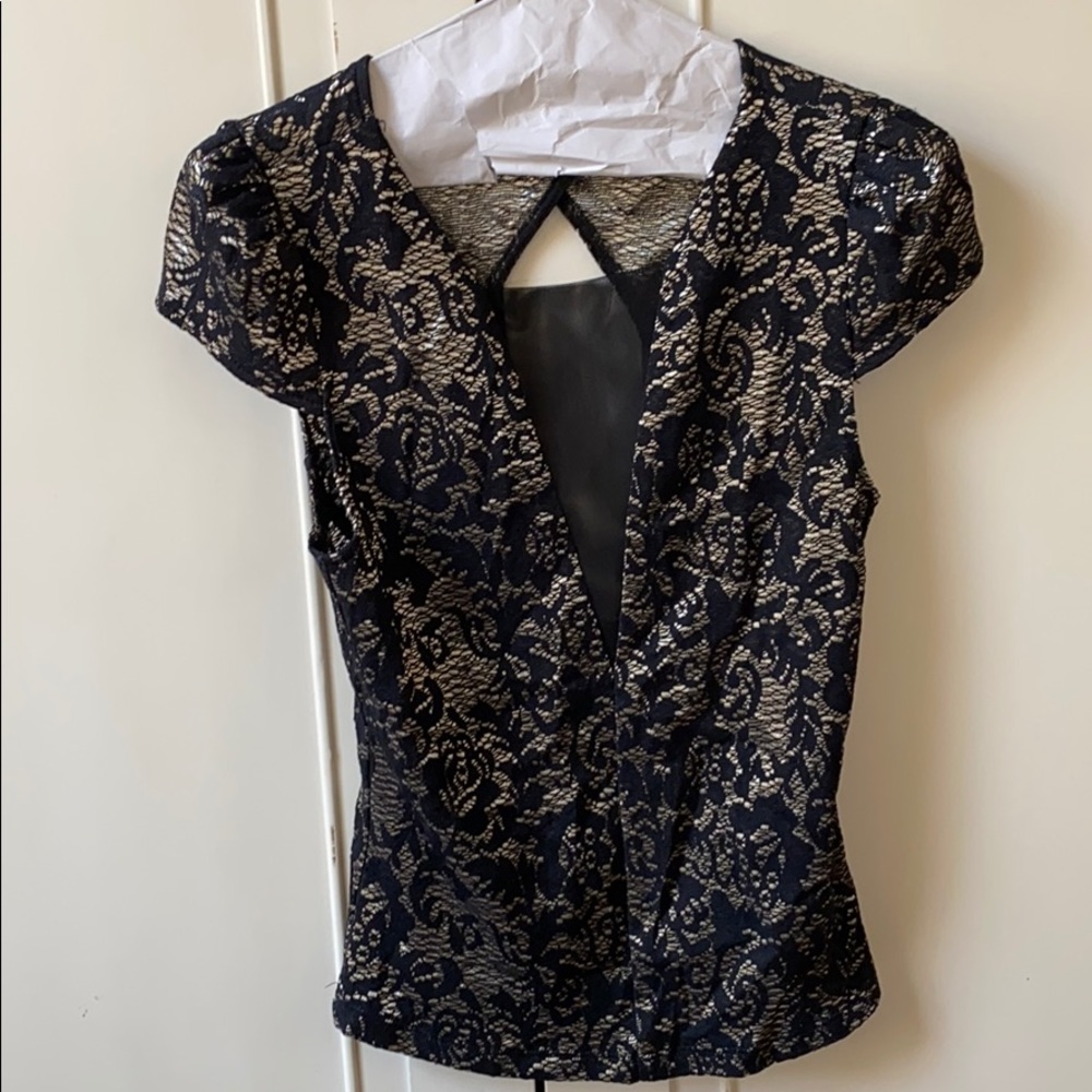 Fancy, V neck Top